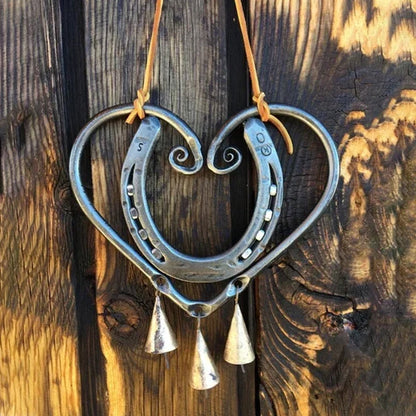 🎁Last Day 49% OFF - 100% Handmade | The Horseshoe Heart Wind Chime❤