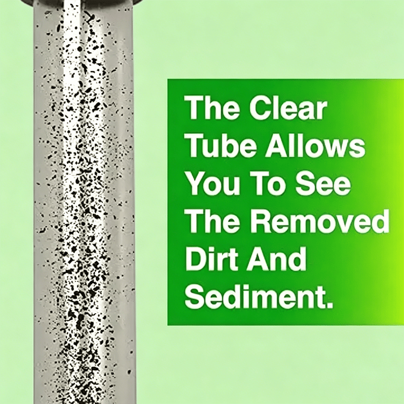 🔥HOT SALE 49% OFF🧼AC Drain Line Cleaner Tool – Drain Clog Remover Adapter, Universal Wet/Dry Vac Attachment for Clearing AC Condensate Drain Lines, Clear Visibility Cleaning Kit✨
