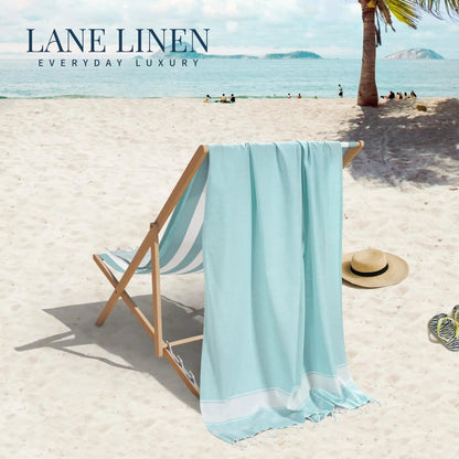 🔥Summer Hot Sale 48%OFF🌴 Lightweight XL Flat-Weave Beach Towel
