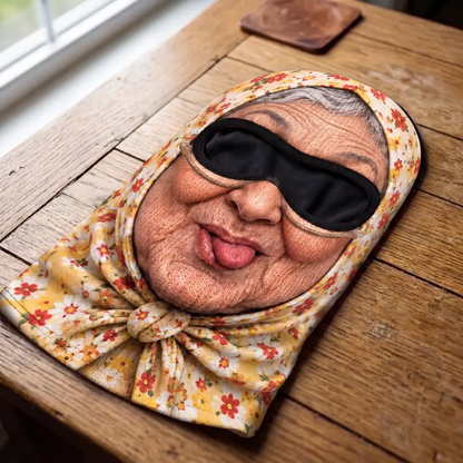 Funny Grandma Print Ski Mask