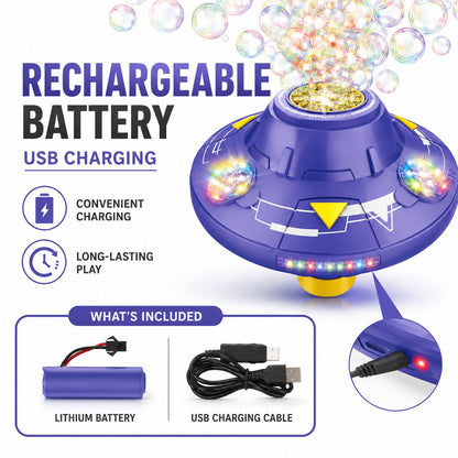 UFO Moving Bubble Machine