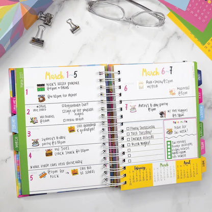 📅✨ 2027–2028 Reminder Binder® – 24-Month All-in-One Life Planner