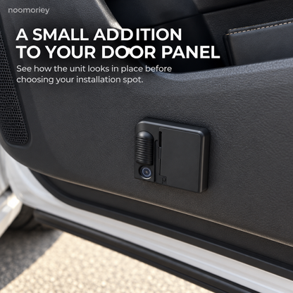 ✨ Faith-Inspired Car Door Projector Light – Decorative Ground Projection