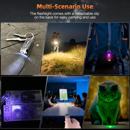 Magnetic Keychain Flashlight