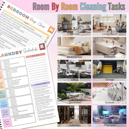 ⏰ADHD Cleaning & Organizing Toolkit - Chore Planner