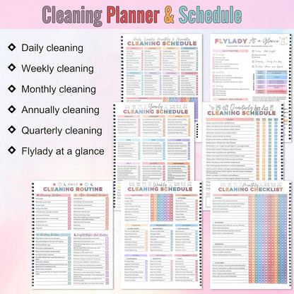 ⏰ADHD Cleaning & Organizing Toolkit - Chore Planner
