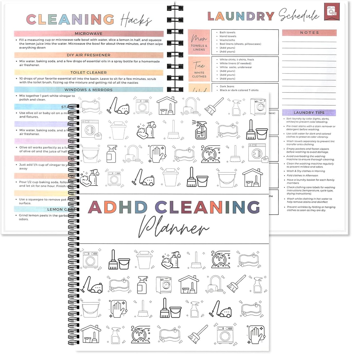 ⏰ADHD Cleaning & Organizing Toolkit - Chore Planner
