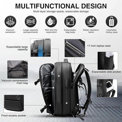 Vacuum Compression Backpack✈️