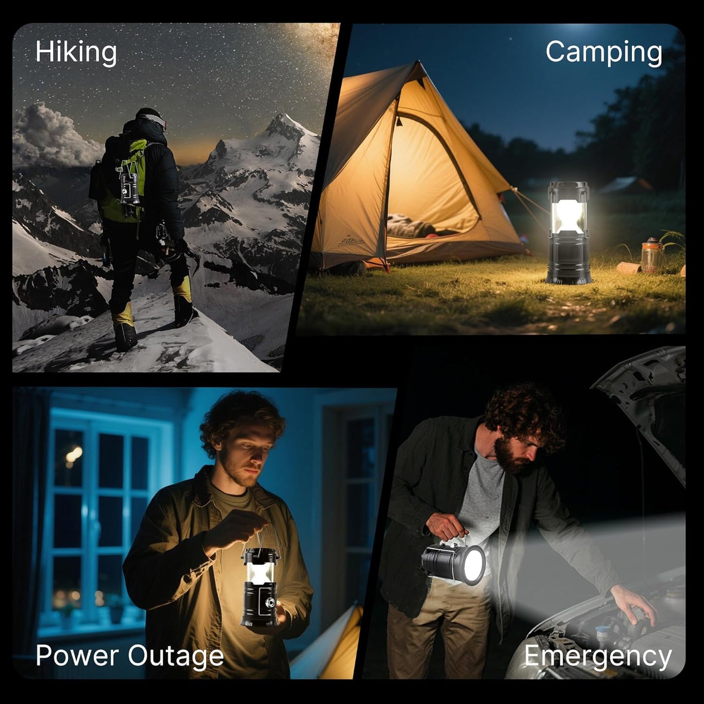 💡Collapsible Portable LED Camping Lantern