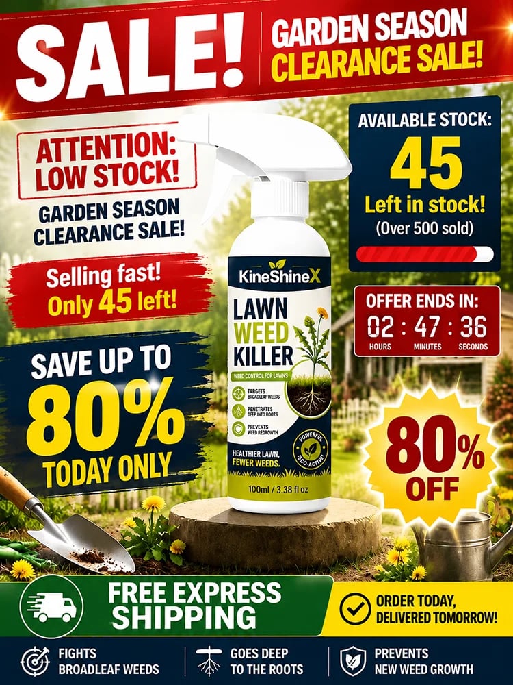 [Effortless and Stress-Free Yard Weed Control] Home Weed Killer