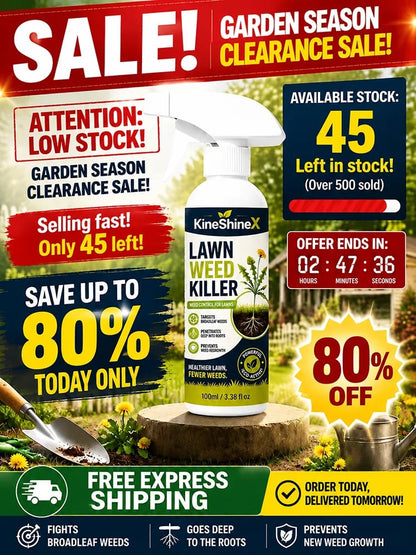 [Effortless and Stress-Free Yard Weed Control] Home Weed Killer