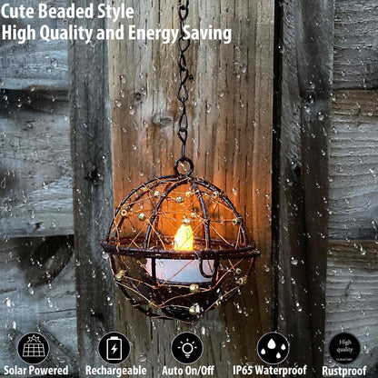 BUY 2 FREE SHIPPING 🏕️🌟Outdoor Solar Hanging Lanterns