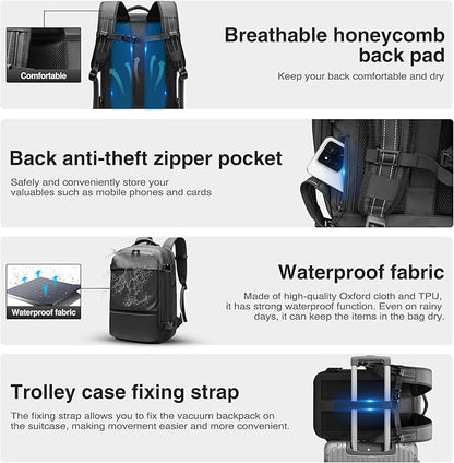 Vacuum Compression Backpack✈️