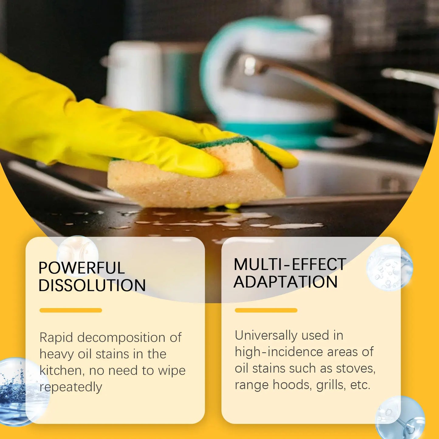 🔥Mother's Day 49% OFF-Heavy Duty Degreaser Spray for Kitchen Oven Stove Range Hood