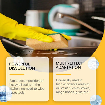 🔥Mother's Day 49% OFF-Heavy Duty Degreaser Spray for Kitchen Oven Stove Range Hood