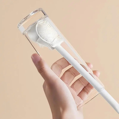 360° Silicone Bottle Cleaning Brush with Long Handle