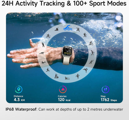 🎁Multifunctional smartwatch (supports multiple sports modes; compatible with iPhone and Android phones—only 50 left!).💎