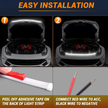 59" High Brightness Automotive Hood Gap LED Strip