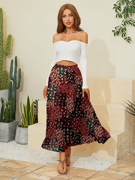 FREE SHIPPING💐Women’s Chiffon Pleated A-Line Skirt