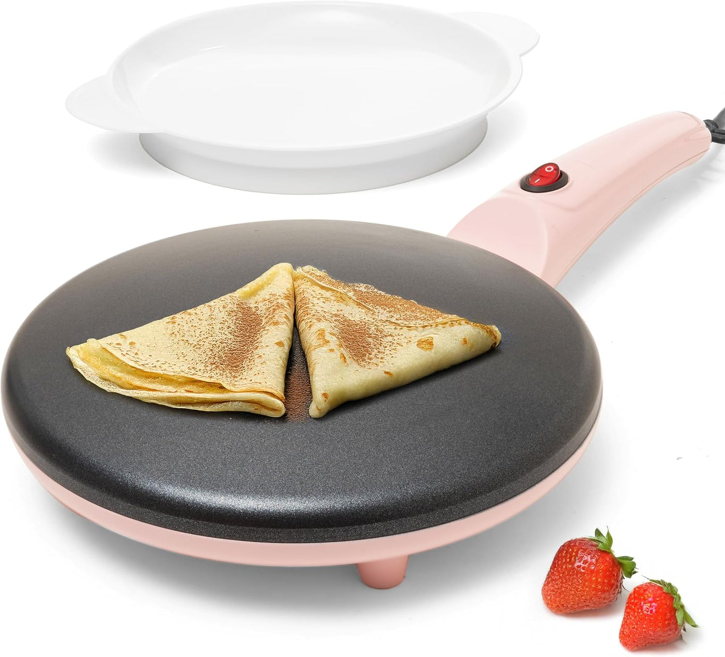 🍳8-inch Electric Crepe Maker😋-💖 Start every morning right with the perfect homemade crêpe.