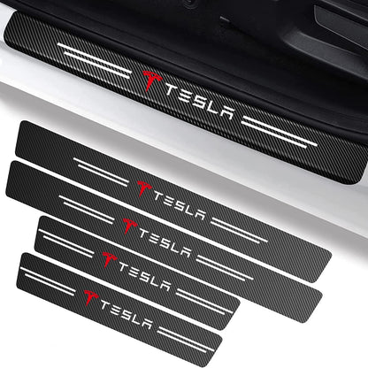 Door Sill Protectors with Logo — Front Doors, Rear Doors & Trunk
