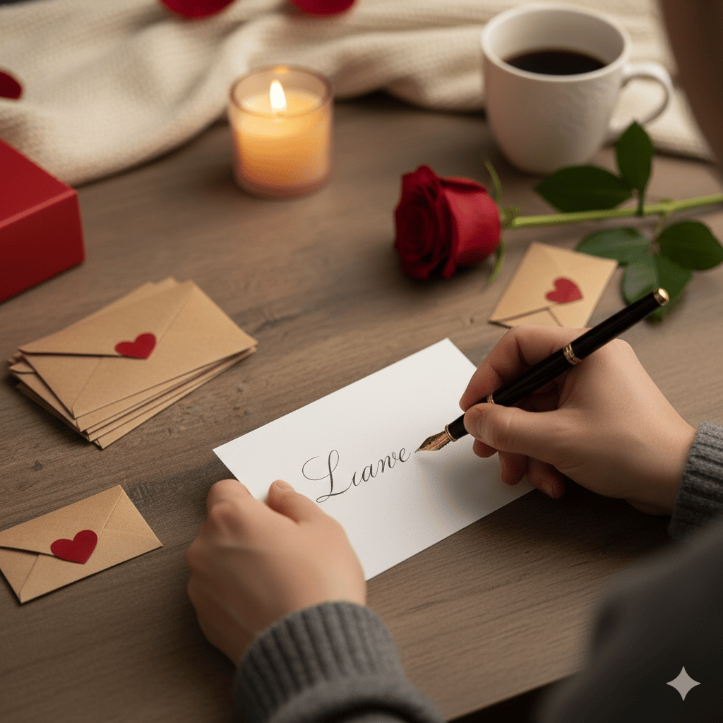 🔥[While Supplies Last]Love Letters Valentine's Collection | 60 Handwritten Notes & Envelopes | Timeless Romantic Gift📝❤️