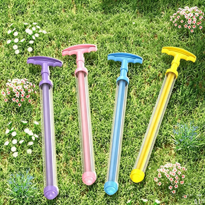 Expandable water gun, pink water gun, summer outdoor pool and beach water fight party toy