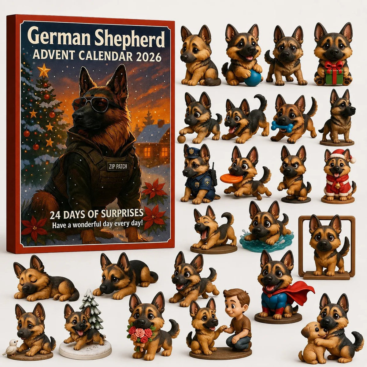 🔥HOT SALE🔥German Shepherd Advent Calendar 2026