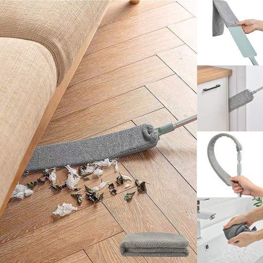 50% off🔥Retractable Gap Dust Cleaner With 3pcs Towels