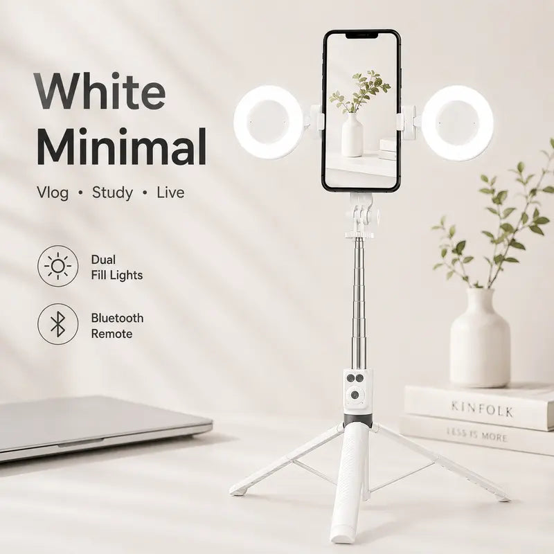 67-Inch Adjustable Portable Retractable Foldable Selfie Stick Tripod