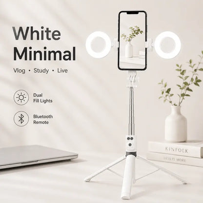 67-Inch Adjustable Portable Retractable Foldable Selfie Stick Tripod