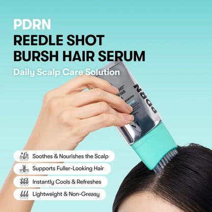 #1 viral PDRN Reedle Shot Hair Brush Serum