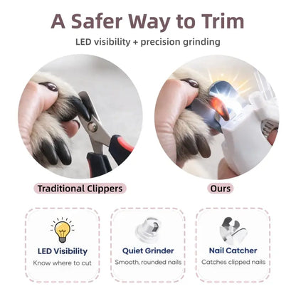 Dog & Cat Universal 2-in-1 Paw Trimmer Set