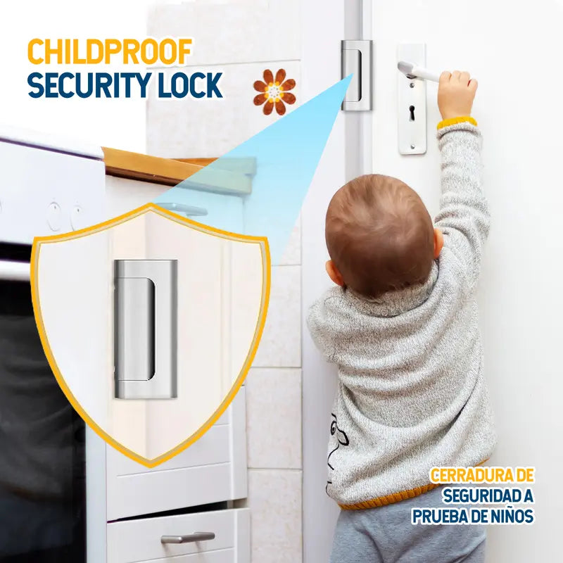 Heavy-Duty Aluminium Anti-Force Antitheft Lock Latches & Bolts