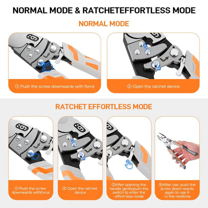 🔥LAST DAY 49% OFF - 🛠️Self-Locking Ratchet Pliers – Secure Grip, Less Effort