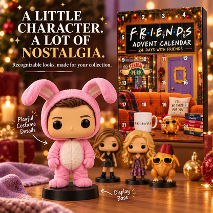 ☕ Friends Advent Calendar – 24 Days of Collectible Character Surprises for TV Fans