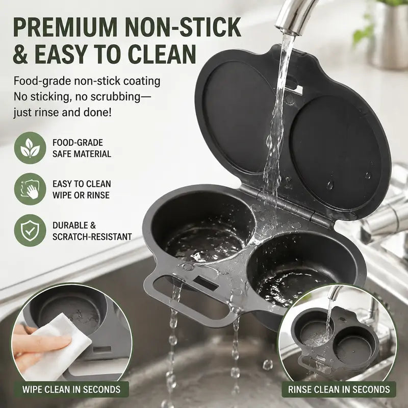 Microwave Egg Steamer Mold BPA‑Free