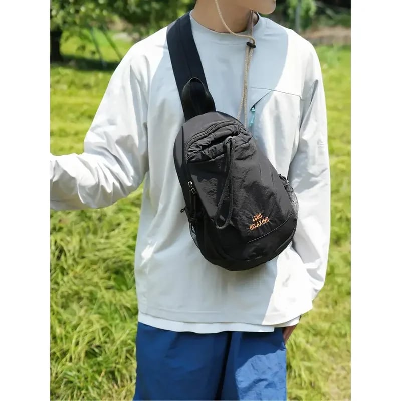 🎒Unisex Lightweight Color Block Nylon Mini Backpack – Compact & Water-Resistant Daypack for Every Adventure! 🌈🚶‍♂️