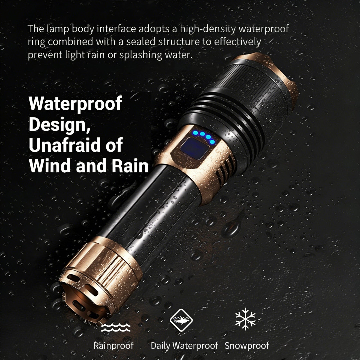 🔦Rechargeable Outdoor Long-Range Ultra-Bright Laser Flashlight