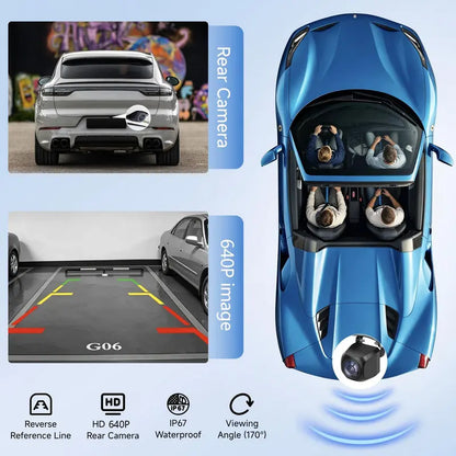 【Tool Upgrade】 2026 9-Inch Wireless CarPlay|Portable touchscreen supporting GPS