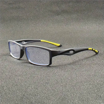 6PCS New Men's and Women's Retro Square High-definition Reading Glasses
