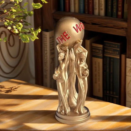 Elegant Resin Goddess Sculpture Figurine