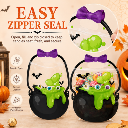 Halloween Bags Plastic Halloween Goodie Bags