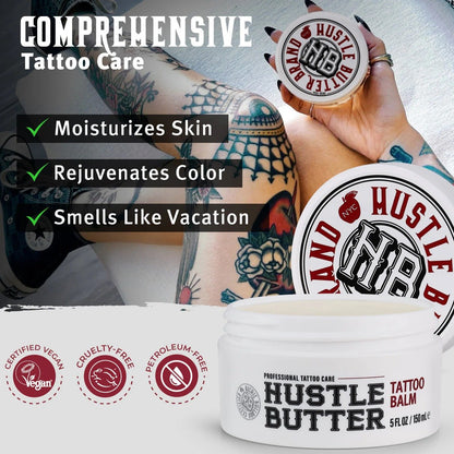 🖤 5oz Tattoo Balm | Aftercare Moisturizer for New & Healed Tattoos