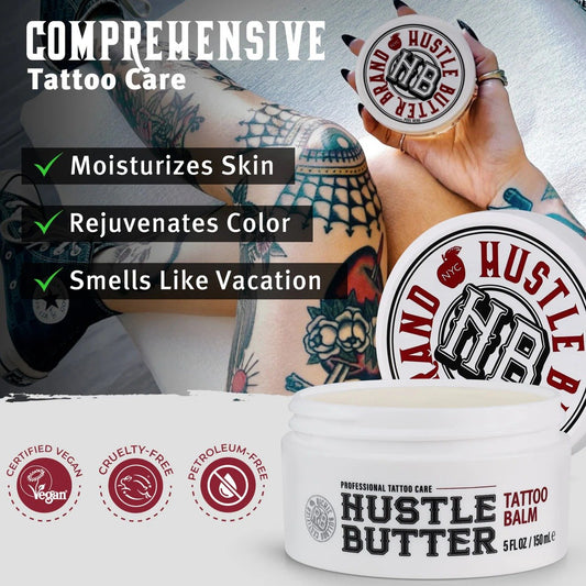 🖤 5oz Tattoo Balm | Aftercare Moisturizer for New & Healed Tattoos