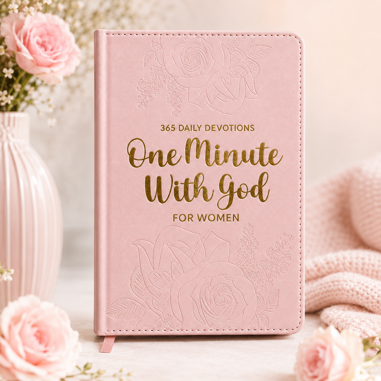 One Minute With God for Women – Daily Devotional & Prayer Journal 2026