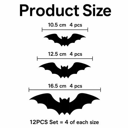 3D Bat Light LED Decorations