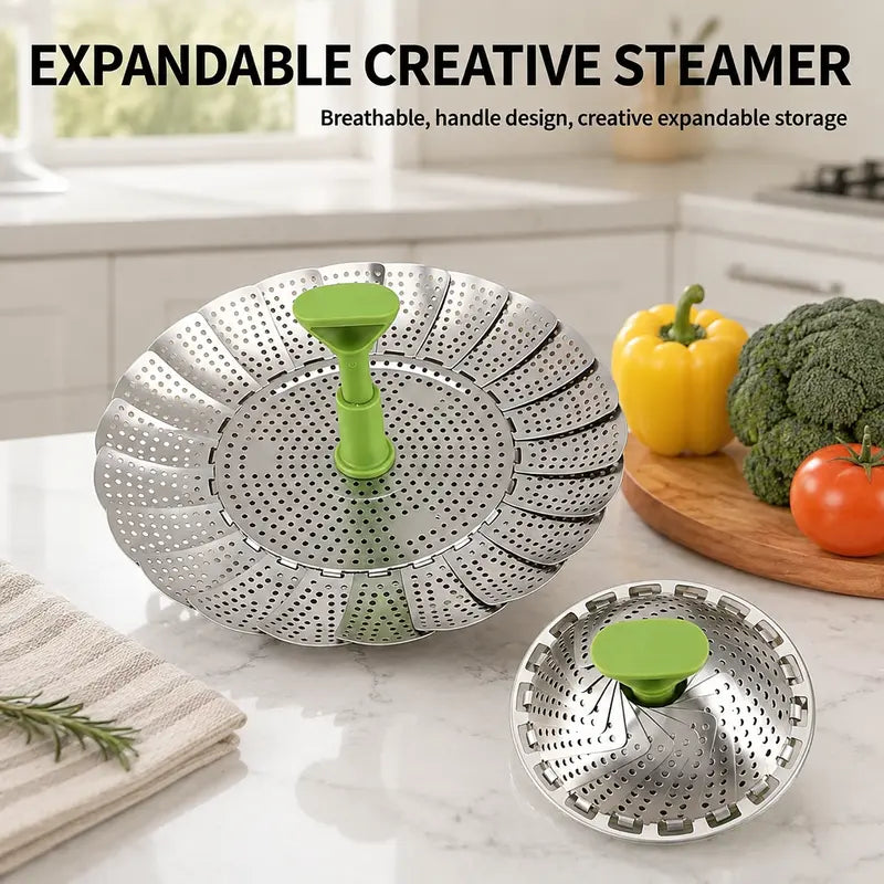 Stainless Steel Vegetable Steamer Basket