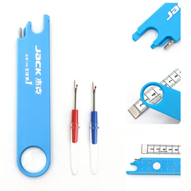 Industrial Flatbed Sewing Machine Jack 3 In 1 Needle Threading Device