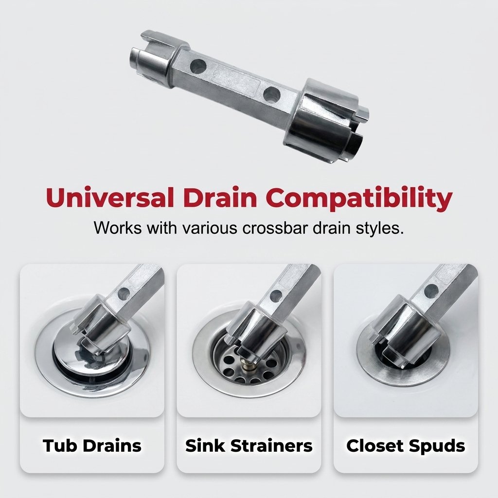 Tub Drain Remover Wrench